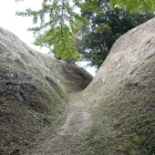 本丸奥ノ城間の堀