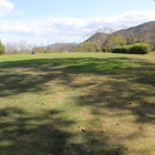 頂上部の公園芝生広場