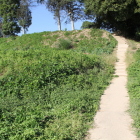 陣城部/後円部登城路