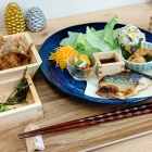 桝でランチ