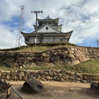 北西側　復元石垣　上1・2段目、転落石