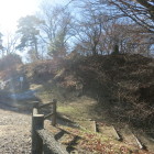 土塁と空堀