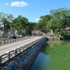 目安橋を渡って本丸へ