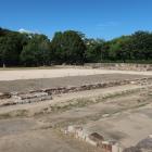 下の段の建物跡の平面表示