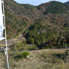 朝倉城より朝倉比丘尼城
