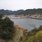 本丸から熊野川