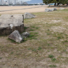 西宮砲台南側の残存石垣？