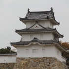 武蔵の庭園より望遠で