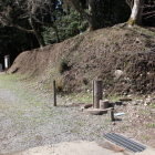 伊勢・三瀬砦、大手虎口土塁