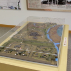 二の丸展示館に在る水戸城立体模型