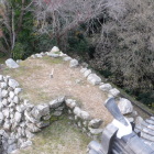 天守より八幡台と本丸北西石垣見えるかな？