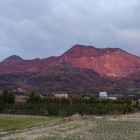 天霧城を望む