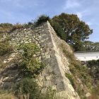 天守台南西部　明石城の天守台は熊本城の天守台に匹敵するほどの大規模なものであるそうだ