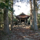 頂上部の郭　荒神社になっている