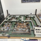 甲府駅北口にある藤村記念館1階に展示されてる躑躅ヶ崎館の復元ジオラマ