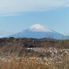 展望台から富士山を眺望