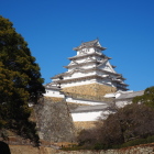 喜斎門方向へ臨む天守