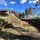 郭馬出西虎口門と空堀