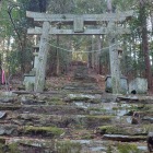 天神神社の鳥居と石段