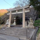 櫛梨神社の鳥居
