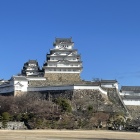三の丸広場から西小天守の眺め(左側)