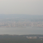 鹿児島を望む