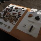 発掘調査での出土品