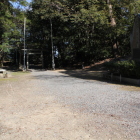 金柑丸を南から弥健神社鳥居