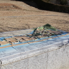 本丸に在る横須賀城立体模型