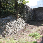 水門跡東側の石垣