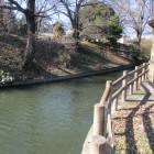二の丸東の水堀