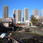 佃小橋（島の痕跡が堀のよう）