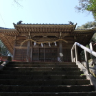 西の丸上段の高天神社本殿