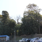 裏手西側より