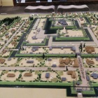 長岡城復元模型