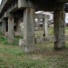 天川橋下の堀跡