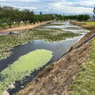 東側の水堀