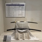 刀剣ならびに歴代藩主表