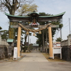 放生津八幡宮鳥居