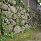 古代山城の石を使った石垣