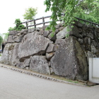 本丸南桝形張出石垣の南鏡石亀の石