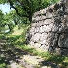 １郭南西辺り石垣？と切岸土塁