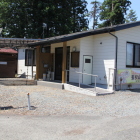 樋爪館跡史跡マーク地箱清水公民館前