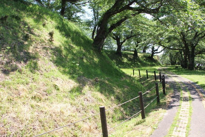 １郭北西切岸土塁