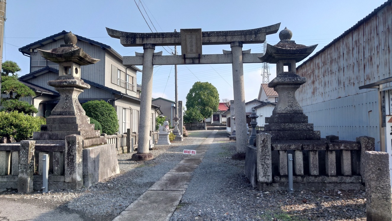 篠原神社鳥居