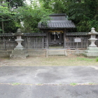 永原御殿の北東角に在る土安神社