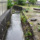 南側の水路