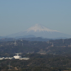 富士山にあいさつ