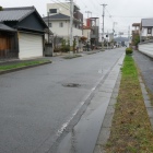 小雨が降ってる