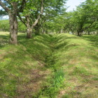 土塁、城域内か不明